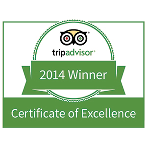 TRIPADVISOR CERTIFICATE 2014