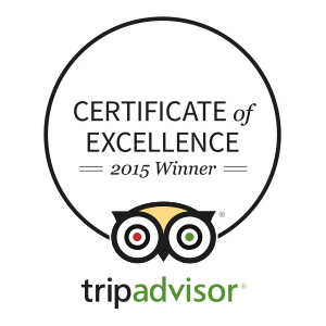 TRIPADVISOR CERTIFICATE 2015